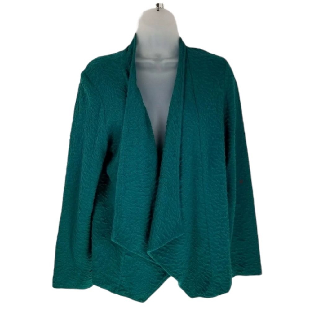 Chicos Open Front Cardigan